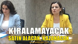 Araçları Kiralamayacak Alacak, İzmit Kazanacak