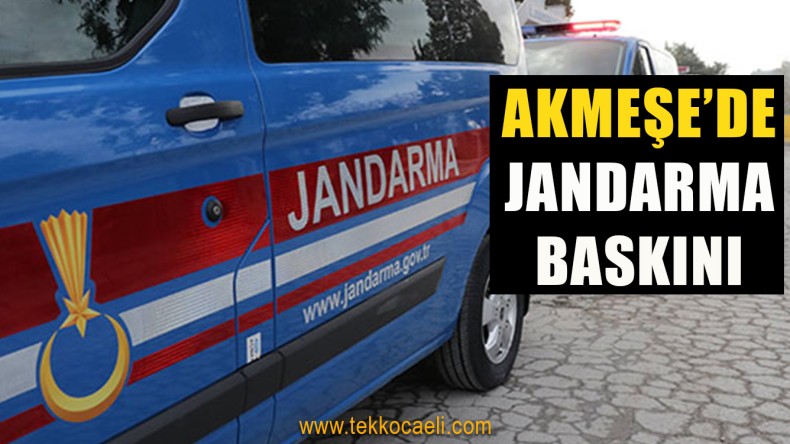 Jandarma’dan Operasyon; Gözaltılar Var