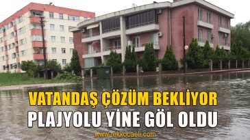 İSU’nun Altyapı Çalışması Yaptığı Bölge, Yine Sular Altında