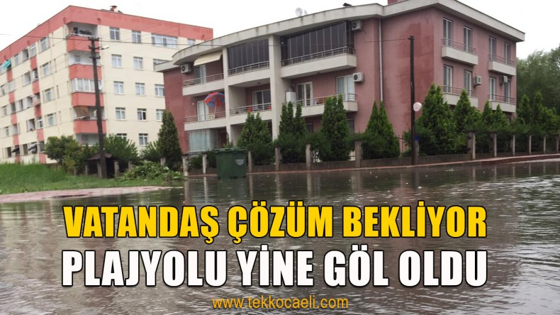 İSU’nun Altyapı Çalışması Yaptığı Bölge, Yine Sular Altında