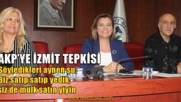 AKP’ye İzmit’te Tepki! Bu Kafa Belediyeleri Batıran AKP Kafası