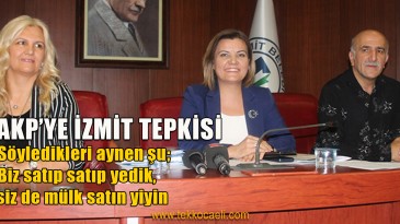 AKP’ye İzmit’te Tepki! Bu Kafa Belediyeleri Batıran AKP Kafası