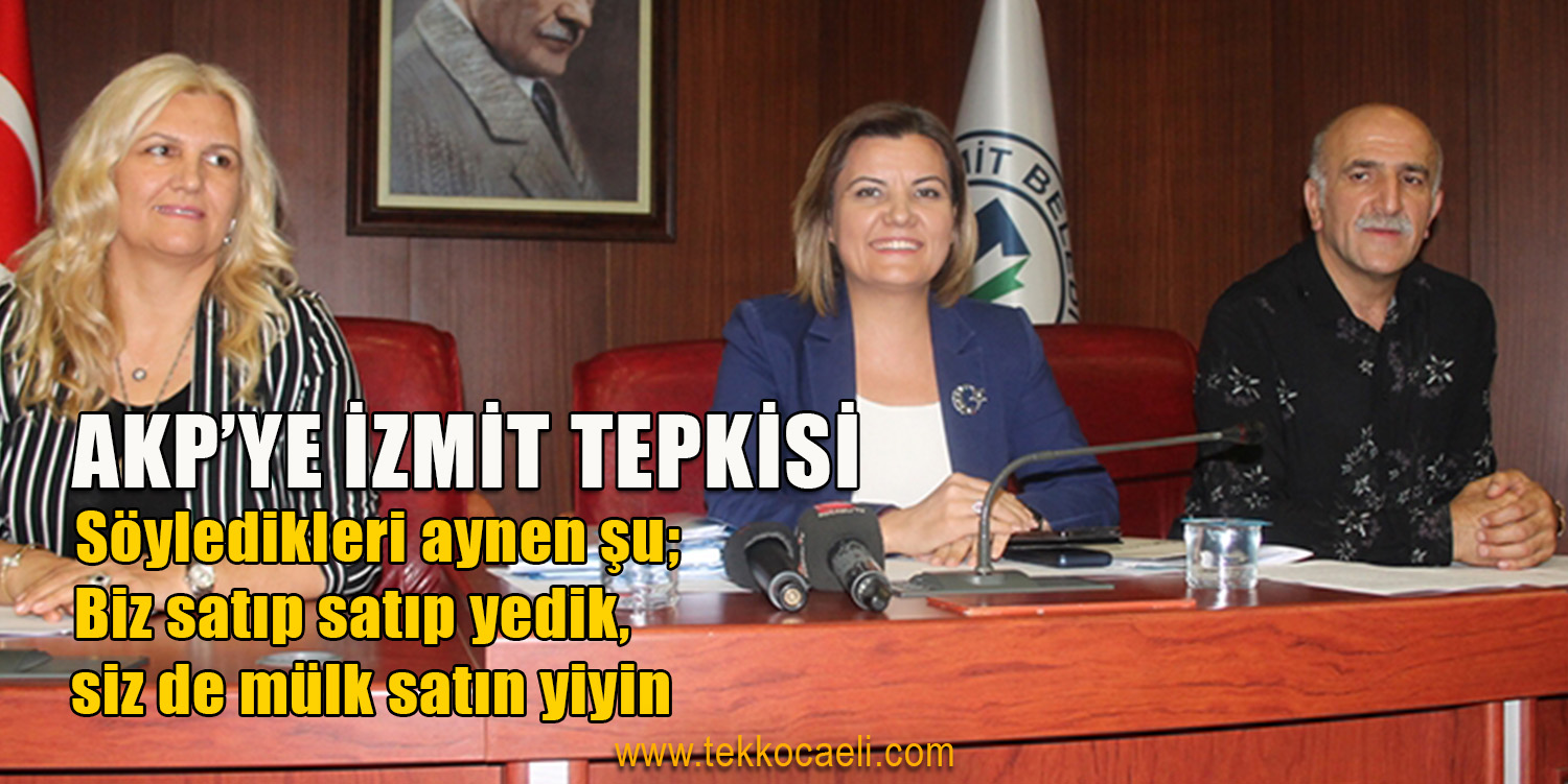 AKP’ye İzmit’te Tepki! Bu Kafa Belediyeleri Batıran AKP Kafası