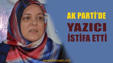Ak Parti İzmit’te Başkan İstifa Etti