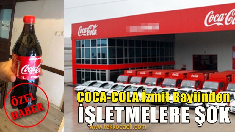 Coca-Cola İzmit Bölge Bayii, Bakın Nasıl Kola Göndermiş!