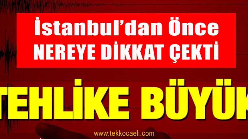 Büyük Deprem Uyarısı Şimdi Geldi