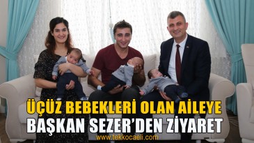 Gölcük Belediye Başkanı Sezer’den Karakaya Ailesine Ziyaret