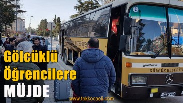Gölcüklü Öğrencilere Müjde