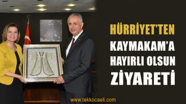 Hürriyet’ten Kaymakam Cinbir’e Ziyaret