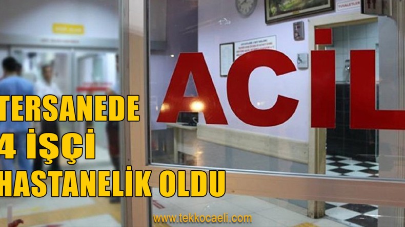 Fabrikada 4 İşçi Kimyasal Maddeden Etkilendi