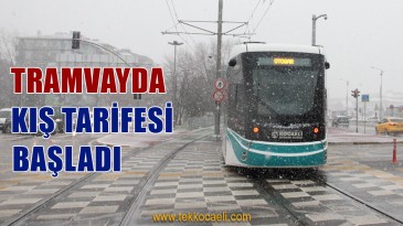 Tramvay ve Otobüste Kış Tarifesi Başladı