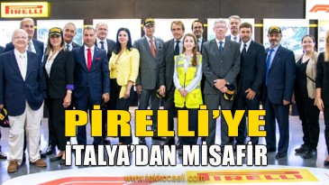 Pirelli Fabrikası’na İtalya’dan Misafirler Geldi