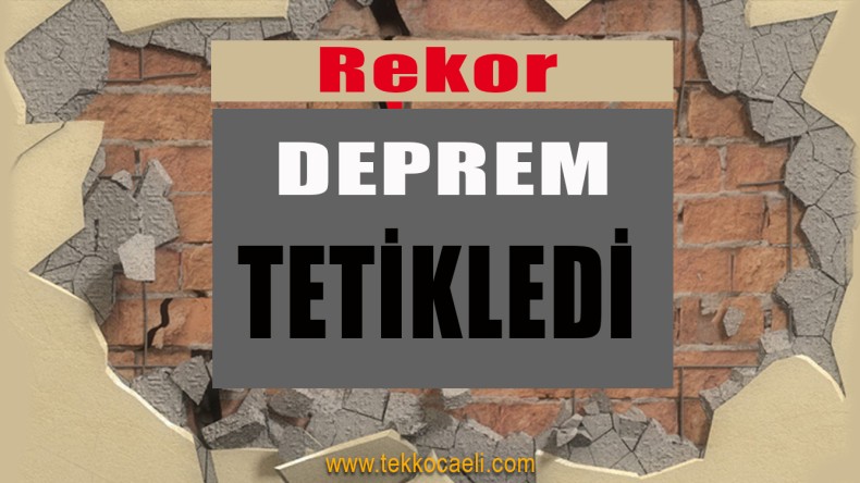 Depremden Sonra Rekor Başvuru