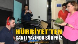 Hürriyet’ten Canlı Yayında Doğum Günü Sürprizi