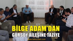 Temel Karamollaoğlu’ndan, Gürsoy Ailesine Taziye Ziyareti