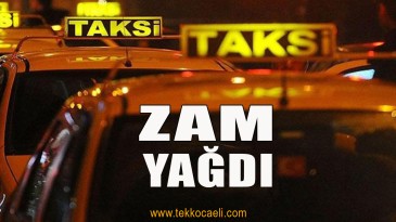 Kocaeli’de Zam Yağmuru