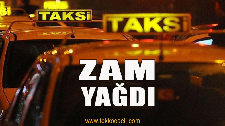 Kocaeli’de Zam Yağmuru