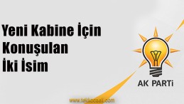 Kabine İçin Kocaeli’den İki İsim Konuşuluyor