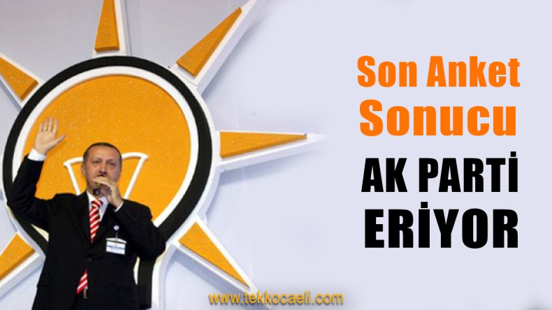 Cumhurbaşkanı Erdoğan’a Anket Şoku