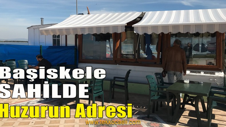Başiskele Sahilinde, Bu Mekan Huzur Veriyor