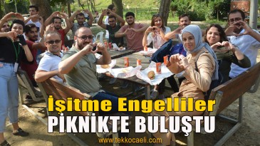 İzmit Belediyesi, İşitme Engellileri Piknikte Buluşturdu