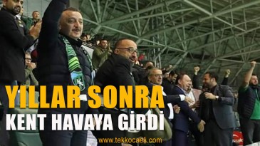 Kocaeli Stadyumunda Bu Görüntü Sevindirdi