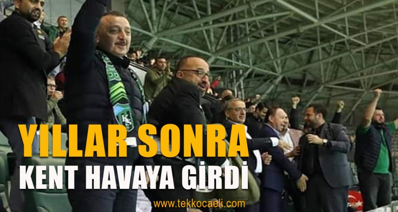 Kocaeli Stadyumunda Bu Görüntü Sevindirdi