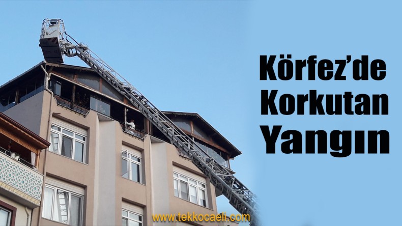 5 Katlı Binada Yangın