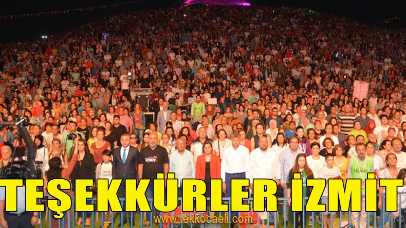 Başkan Hürriyet, İzmit Halkına Teşekkür Etti