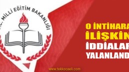 Suriye Uyruklu Öğrencinin İntiharı Hakkında Açıklama