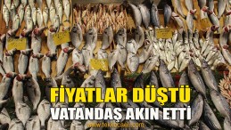 Balık Fiyatları Düşüyor
