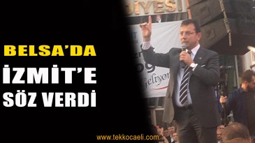 Binlerce İzmitli Ekrem İmamoğlu’nu Bağrına Bastı