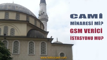 Caminin Minaresini Verici İstasyonu Yapmışlar!
