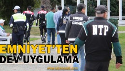 Emniyet Kocaeli’de Kuş Uçurtmadı