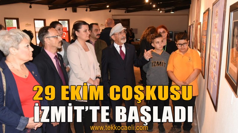 İzmit’te 29 Ekim Cumhuriyet Bayramı Etkinlikleri Başladı
