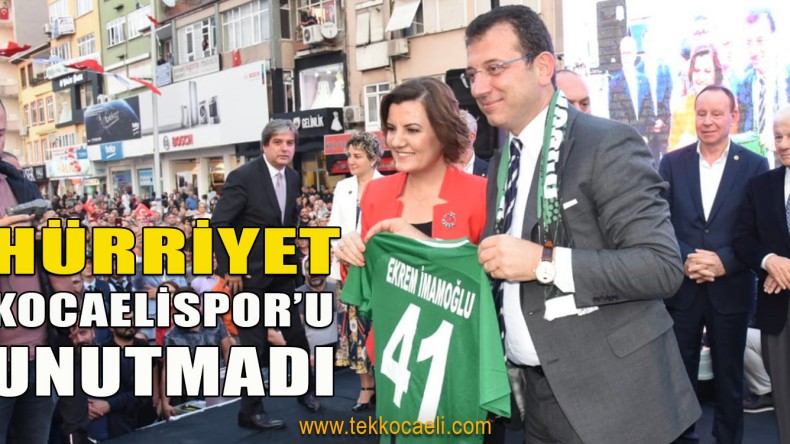 İmamoğlu’na 41 Numaralı Forma Hediye Etti