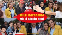 Başkan Hürriyet, Milli Bayramda Milli Beraberliği Bozmadı