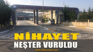 Kandıra Devlet Hastanesi Yoluna Neşter
