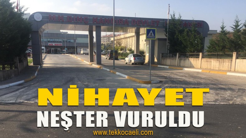 Kandıra Devlet Hastanesi Yoluna Neşter