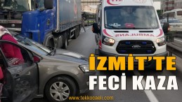 İzmit’te Kaza; 2 Yaralı