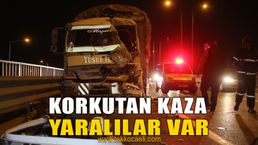 İzmit Alikahya’da Korkunç Kaza