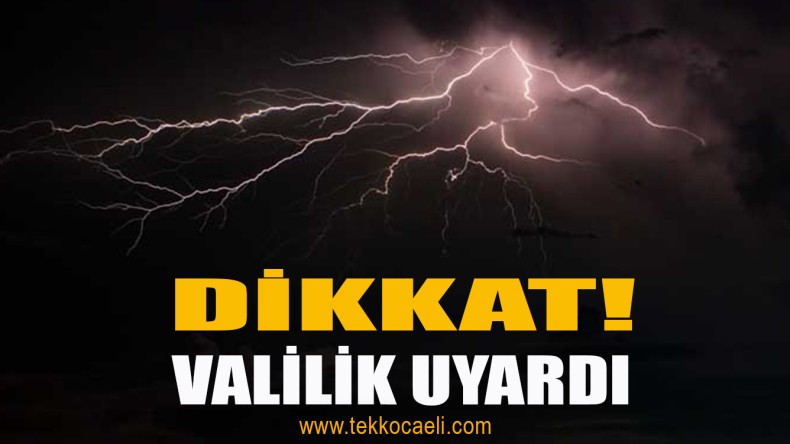 Valilikten Önemli Uyarı