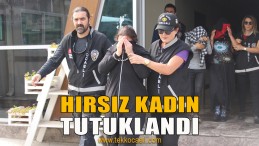 Dilovası’nda Hırsızlık Yapan Kadın Tutuklandı