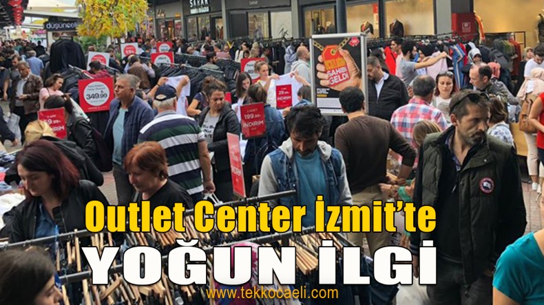 Outlet Center İzmit Ucuzluk Panayırına Yoğun İlgi