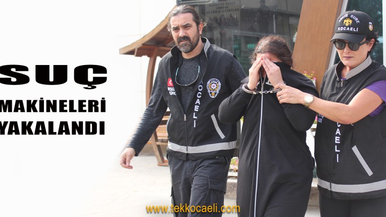 Suç Makineleri Yakalandı