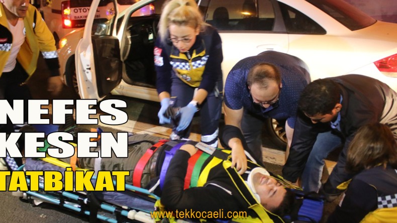 Trafik Kazası ve Yangın Tatbikatı Gerçekleştirildi