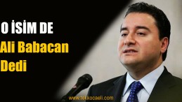 Kimse Beklemiyordu; Babacan’ın Partisine Geçiyor