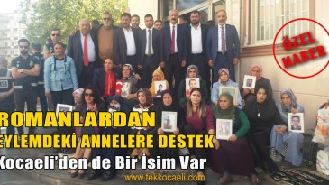 Diyarbakır’da Eylem Yapan Annelere Romanlar’dan Destek