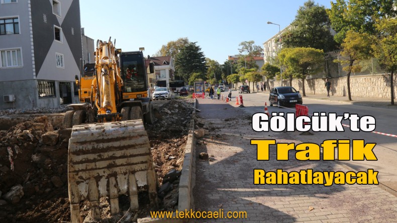 Gölcük’te Ulaşımı Rahatlatacak Projede Sona Gelindi
