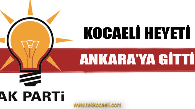 Ak Parti Heyeti Ankara’ya Gitti